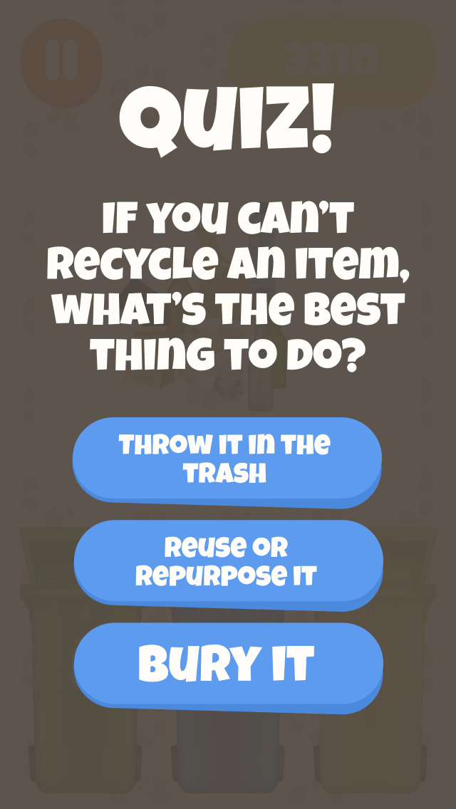 Sort & Recycle Quiz